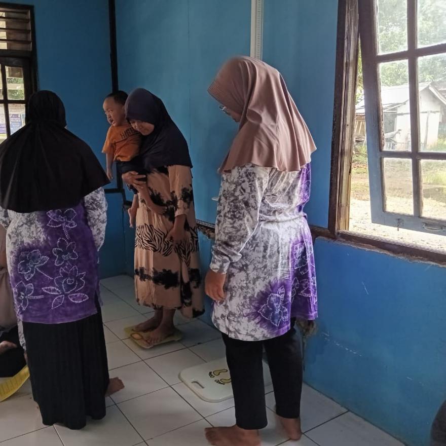 Posyandu Balita di Desa Gunung Ulin Tingkatkan Layanan Kesehatan Ibu dan Anak